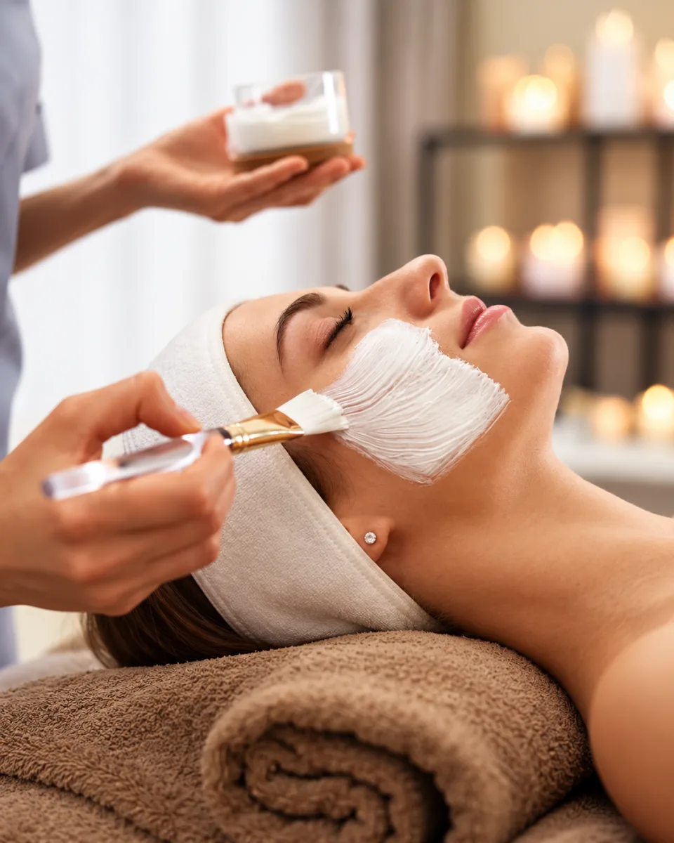 Professionelle Gesichtsbehandlung bei Sofia Beauty & Spa in Varese