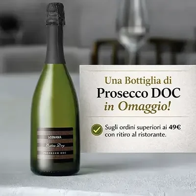 Bottiglia Prosecco OMAGGIO